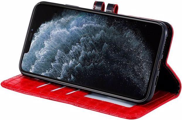 Immagine prodotto MU Style Custodia a libro in pelle con motivo a coccodrillo (Apple iPhone 13 Pro)