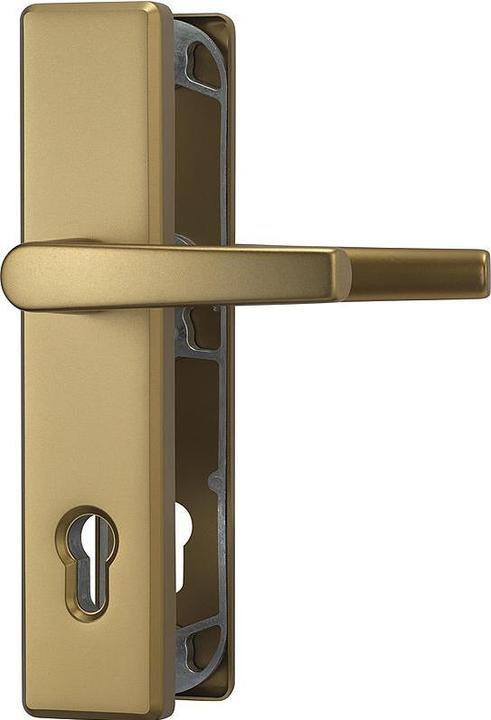 Abus HLS214 F4 Türschutzbeschlag Drücker/Drücker (Türschildgarnitur)