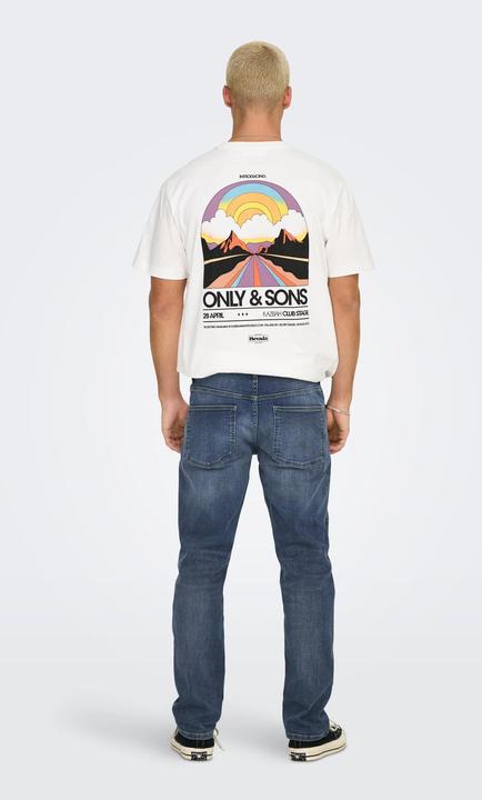 Produktbild Only & Sons ONSWEFT Mittlere Taille Normal geschnitten Jeans Slim Fit Jeans (W28/L32)