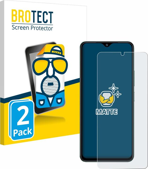 Actual product image BROTECT Anti-glare screen protector matt (2 Piece, Xiaomi Redmi A3)