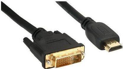 Produktbild InLine HDMI-DVI Kabel HDMI St auf DVI 18+1 St vergoldete Kontakte 15m (15 m, HDMI)