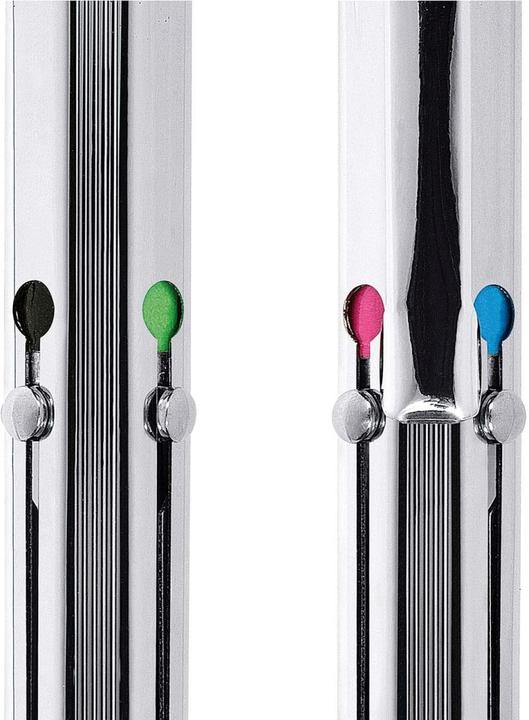 Image du produit Wedo Stylo à bille quatre couleurs (Chromage, 12 x)