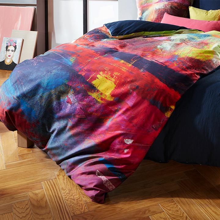 Produktbild Fleuresse Mako-Satin Bettwäsche Bed Art S Shrewsbury multicolor (Duvetbezug, 135x200 cm (80x80 cm))