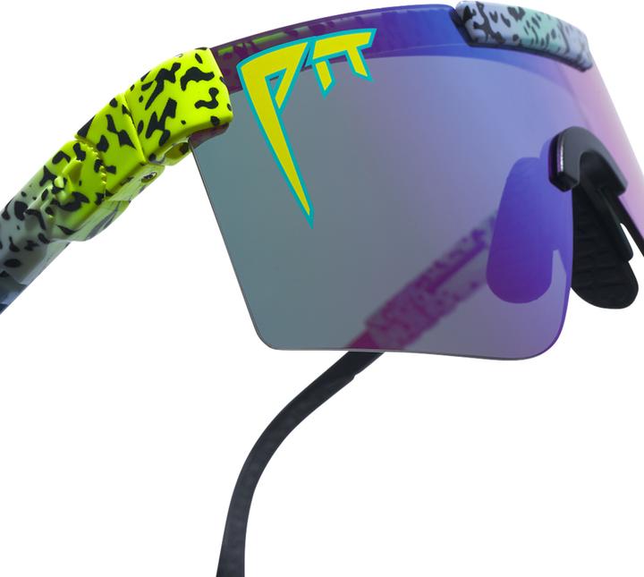 Actual product image Pit Viper The Rec Beach Original Polarized Blue-Purple Narro (Rainbow chrome, Rainbow)