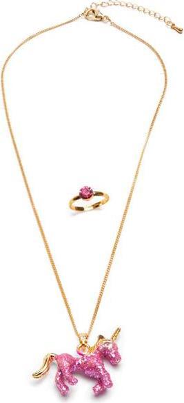 Great Pretenders Einhorn-Halskette und Ring-Set