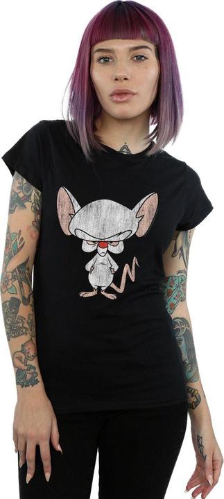 Actual product image Universal Textiles Womens/Ladies The Brain Classic Pose Cotton T-Shirt (S)