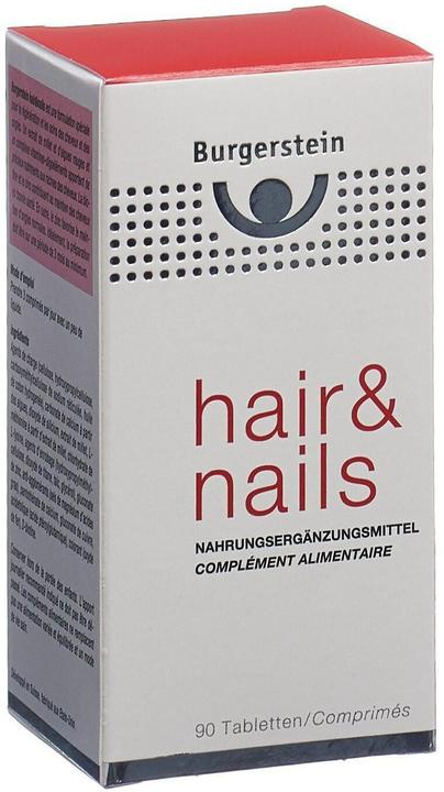 Actual product image Burgerstein Hair&Nails (90 Piece, Pills, 60 g)