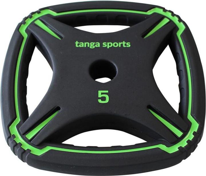 Tanga Sports Hantelscheibe BodyTraining, 5 kg