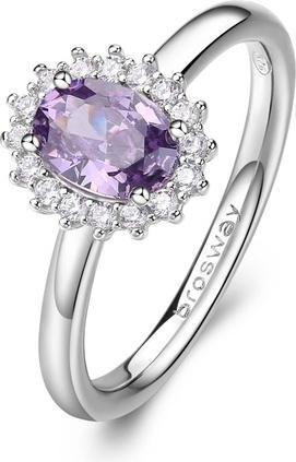 Immagine prodotto Brosway Anello elegante in argento FMP75 di Fancy Magic Purple - Circuito: 52 mm (52, 925 Argento)