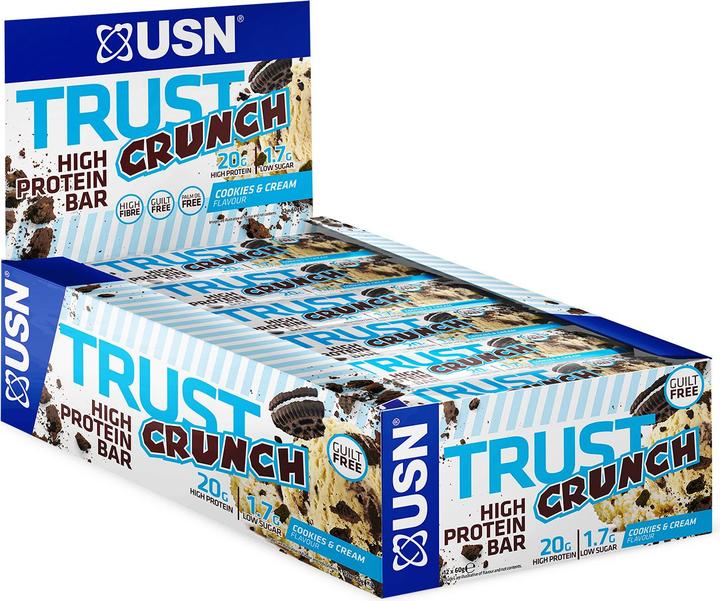 Immagine prodotto USN Trust Crunch Bar (Biscotti e panna, 1 pz., 720 g)