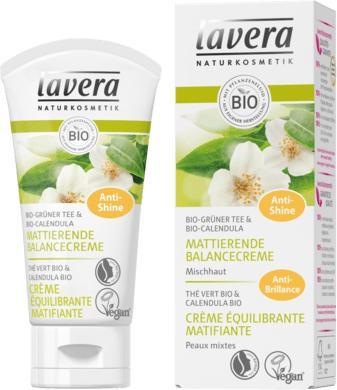 Produktbild Lavera Mattierende Balancecreme Grüner Tee (50 ml)