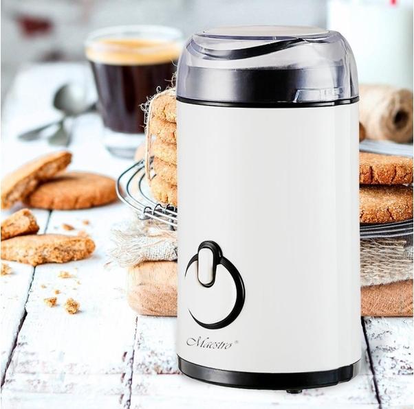 Produktbild Feel-Maestro MR-452-WHITE Kaffeemühle Messerschleifer