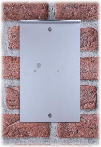 Actual product image Auerswald Weather protection roof large for TFS Dialog 100/200 To cover mounting openings 135mm x 225mm...