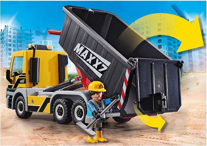 Actual product image Playmobil Truck with swap body (70444, Playmobil City Action)