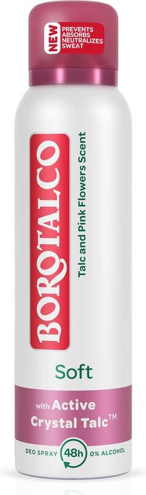Actual product image Borotalco Deo Spray Pink Soft Spray (Spray, 150 ml)