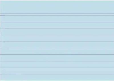 Produktbild Exacompta Karteikarten (74 x 105 mm, 205 g/m², 100 x)