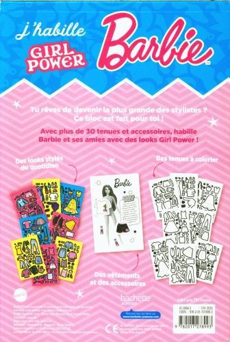 Produktbild J'habille Barbie : girl power : + de 350 stickers (Französisch, Collectif, 2024)