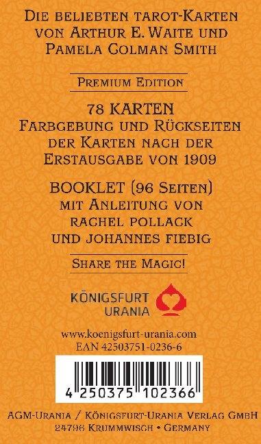 Produktbild Premium Tarot von A.E. Waite (Deutsch, Arthur Edward Waite, 2017)