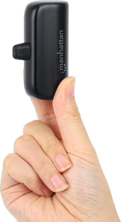 Actual product image Manhattan PD Powerbank 5000mAh Type-C St. 20W black (5000 mAh, 20 W, 20 Wh)