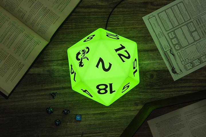Actual product image Paladone Products Lampada Dungeons & Dragons D20 Light