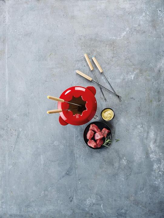 Actual product image Beka Fondue set 'Arome' 10 pieces (Chinoise Fondue, Cheese fondue, Fondue Bourguignonne, Chocolate fondue)