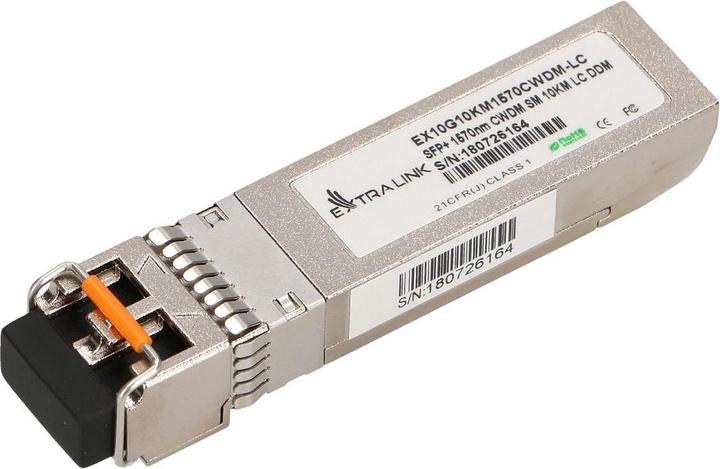 Extralink SFP+ | SFP+ CWDM Module |, 1570nm, single mode,, LC, DOM