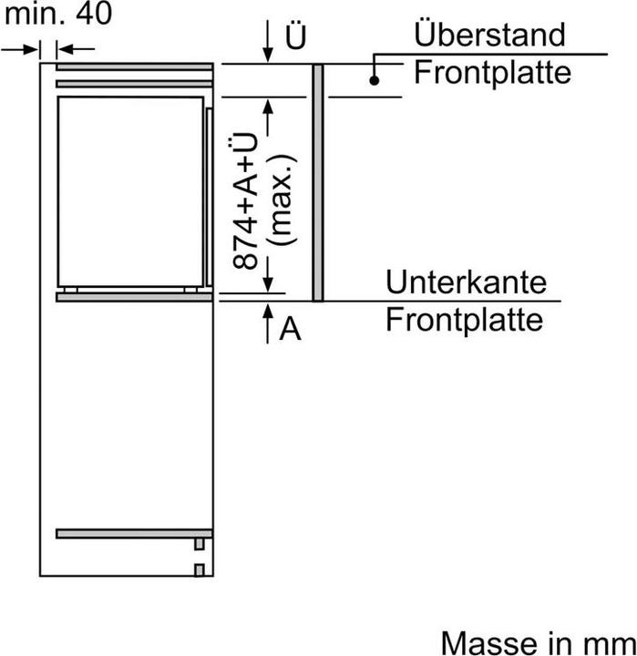 Actual product image Siemens GI21VADE0 (Installation, 96 l)