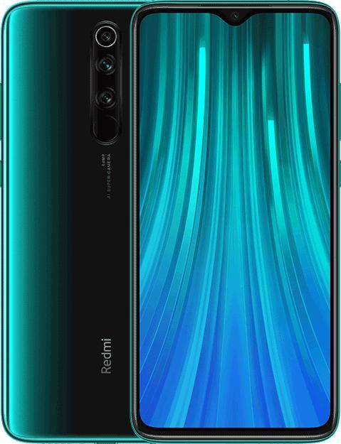 Xiaomi Redmi Note 8 Pro (64 GB, Forest Green, 6.53", Hybrid Dual SIM, 64 Mpx, 4G)