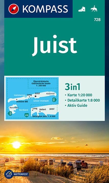 Produktbild Kompass Kte. Juist (728)