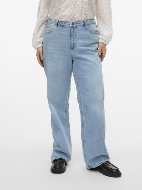 Produktbild Vero Moda VMCTESSA Hohe Taille Weiter Beinschnitt Jeans Weit geschnitten (50)