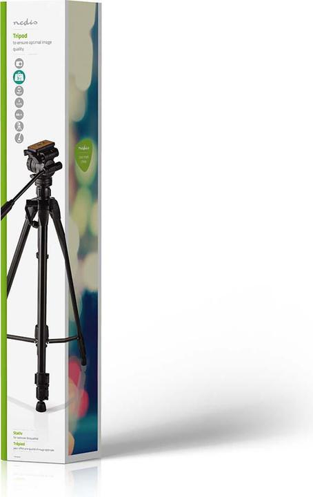Produktbild Nedis Stativ Maximale Belastbarkeit: 3.0 kg Min. arbeitshöhe: 60.0 cm max. Arbeitshöhe: 165.0 cm 3 (Kunststoff, Metall)