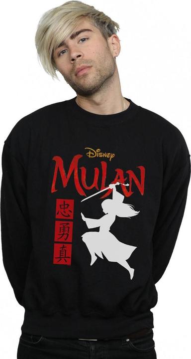 Immagine prodotto Disney Mulan Movie Warrior Silhouette Felpa Uomo (L)