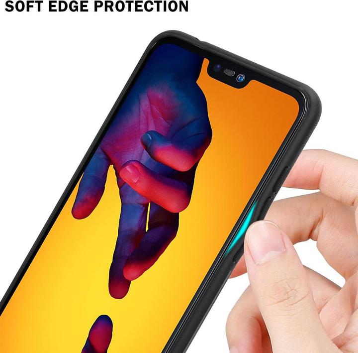 Actual product image Cadorabo TPU 2 colors glass cover (Huawei Nova 3E)