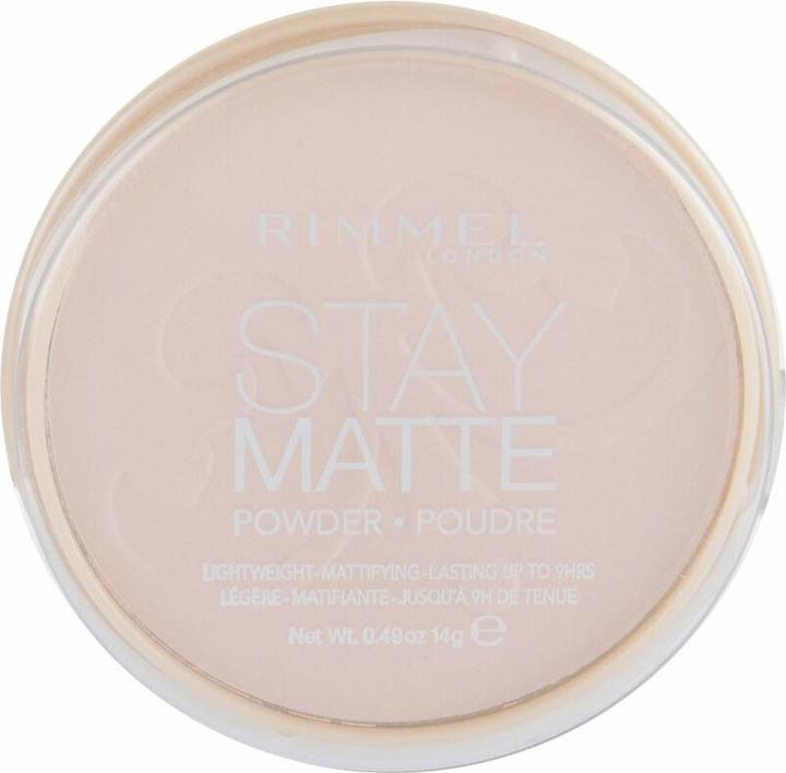 Actual product image Rimmel London Stay Mat (Pink Blossom)