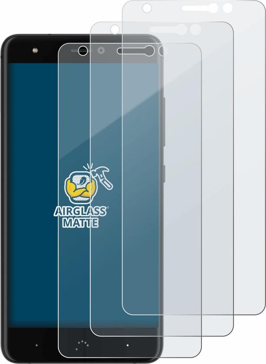 Immagine prodotto BROTECT AirGlass Vetro Opaco (3 Pezzo/i, BQ Aquaris X Pro)
