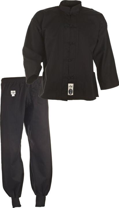Image du produit Ju-Sports Combinaison de Kung Fu noir, Cotton (120 B)