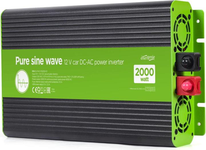 Actual product image Gembird PureSinWave inverter 2000/4000