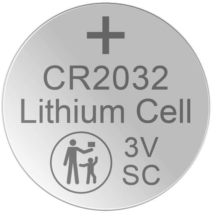 Actual product image Hückmann Button cell lithium 3V (5 pcs., CR2032, 220 mAh)