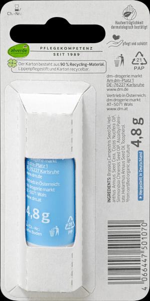 Image du produit dm alverde Alverde rouge à lèvres sensible, 4,8 g (Sticks de soin)