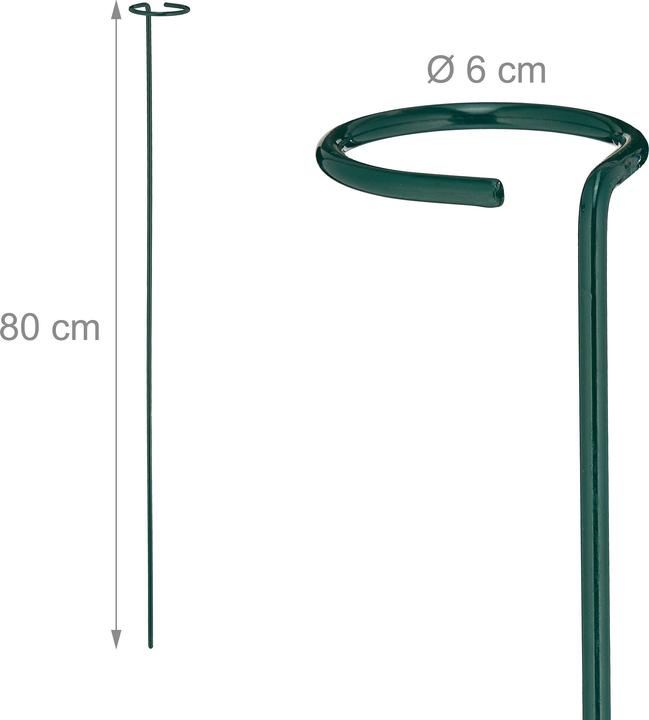 Immagine prodotto Relaxdays 8x supporti per piante (6 cm, 6 cm)