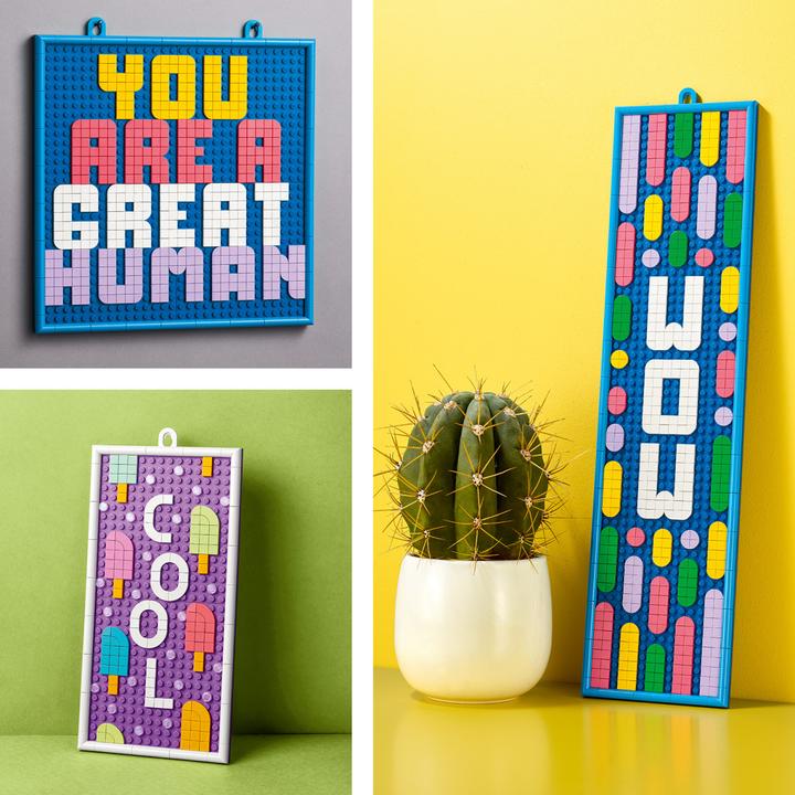 Produktbild LEGO Ergänzungsset XXL Botschaften (41950, LEGO Dots)