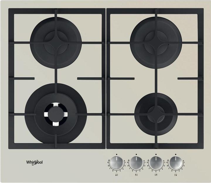 Actual product image Whirlpool Gas Hob AKTL 629/S 60 cm Silver Dawn