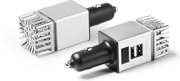 Produktbild Technaxx Ionisator Auto Luftreiniger für 12/24V 2x USB TX 130