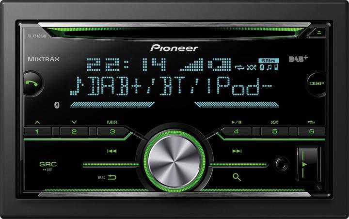 Pioneer Fh-X840dab (Android car, MirrorLink)