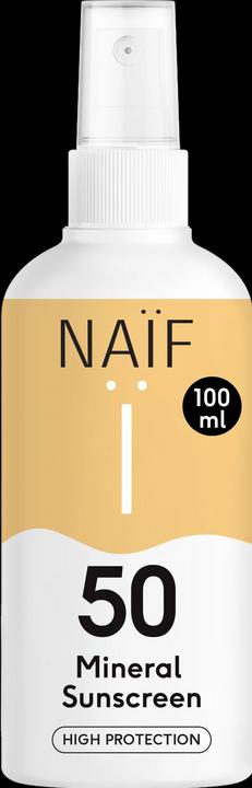 Actual product image Naïf Adult Sun Spray (Sun spray, SPF 50, 100 ml, 133 g)
