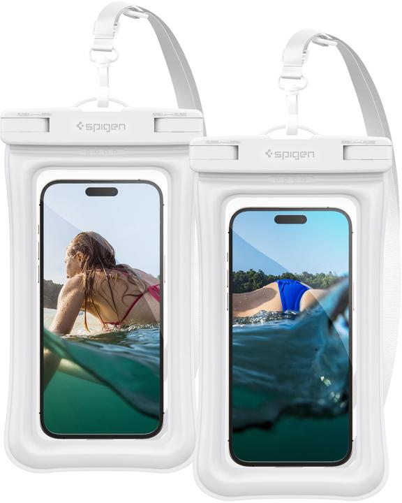 Productafbeelding Spigen Aqua Shield Waterdichte Drijvende Koffer A610 2 Pak, wit ACS06017 (Universeel)