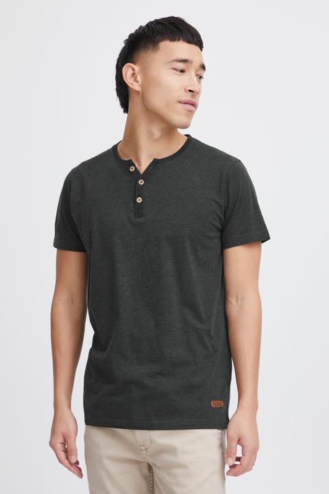 Immagine prodotto Solid Volker T-Shirt A Maniche Corte Maglietta Da Uomo Con Collo Grandad (L)