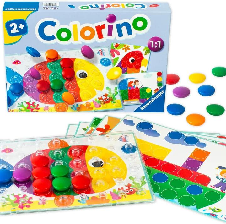 Actual product image Ravensburger RAV20832 - Colorino, children's game, for 1 player, ages 2+ (German)