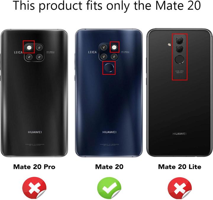 Image du produit Nalia Étui pour téléphone portable à paillettes (Mate 20)