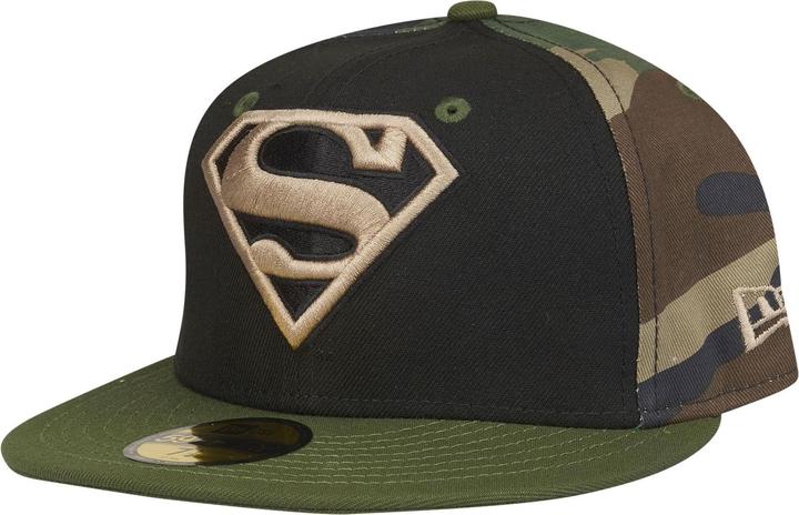 Produktbild New Era 59Fifty Fitted Cap - SUPERMAN woodland camo - 7 (7)